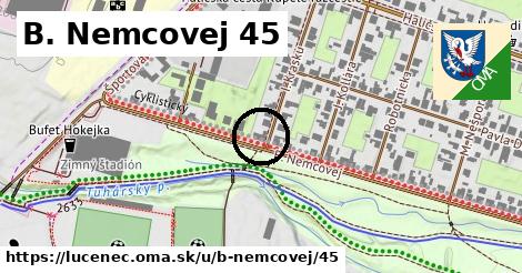 B. Nemcovej 45, Lučenec