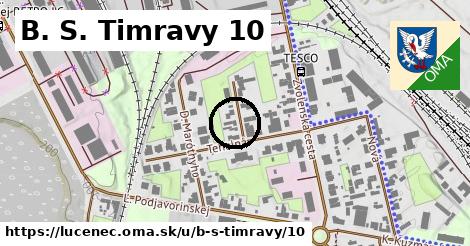 B. S. Timravy 10, Lučenec