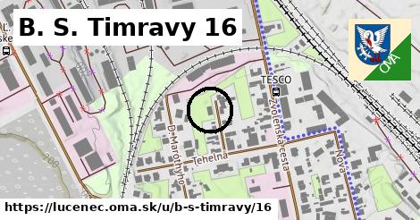 B. S. Timravy 16, Lučenec