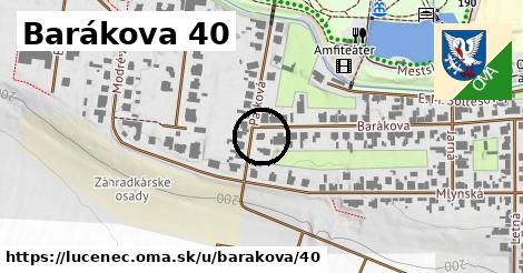 Barákova 40, Lučenec