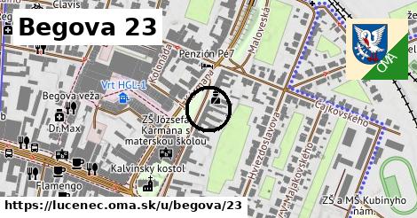 Begova 23, Lučenec