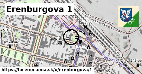 Erenburgova 1, Lučenec