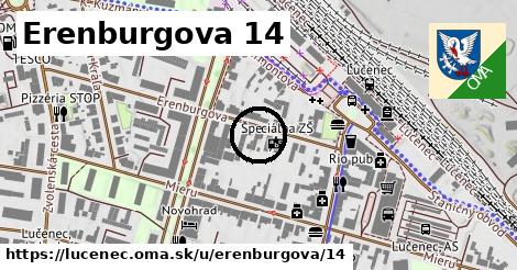 Erenburgova 14, Lučenec
