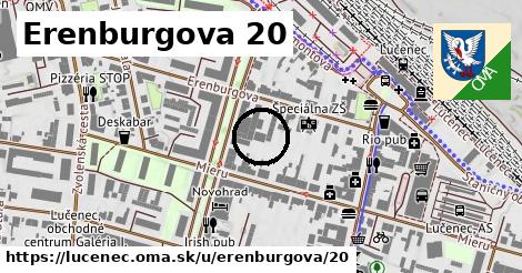 Erenburgova 20, Lučenec