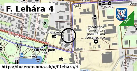 F. Lehára 4, Lučenec