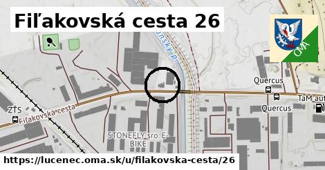 Fiľakovská cesta 26, Lučenec