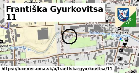 Františka Gyurkovitsa 11, Lučenec