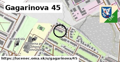 Gagarinova 45, Lučenec