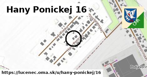 Hany Ponickej 16, Lučenec