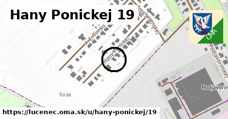Hany Ponickej 19, Lučenec