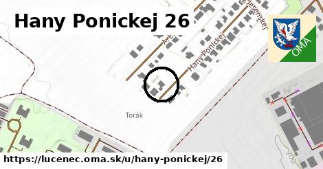 Hany Ponickej 26, Lučenec