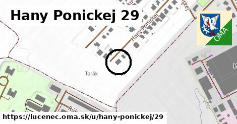 Hany Ponickej 29, Lučenec