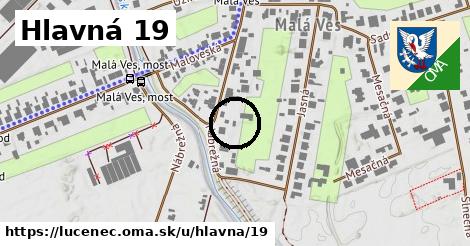 Hlavná 19, Lučenec