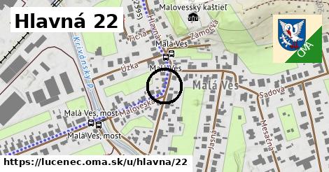 Hlavná 22, Lučenec