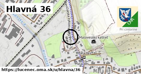 Hlavná 36, Lučenec