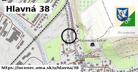 Hlavná 38, Lučenec