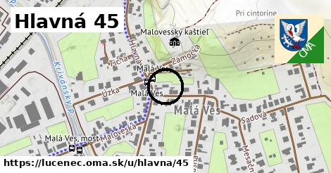 Hlavná 45, Lučenec