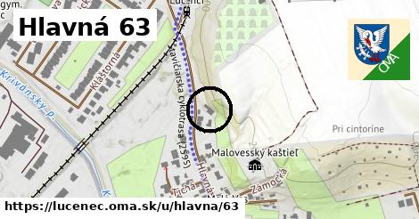 Hlavná 63, Lučenec