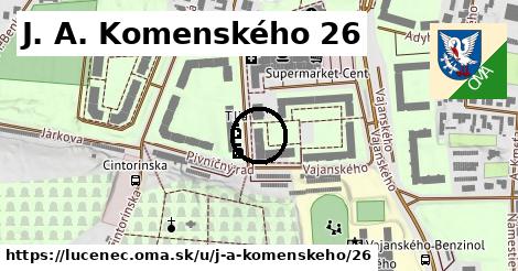 J. A. Komenského 26, Lučenec