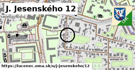 J. Jesenského 12, Lučenec