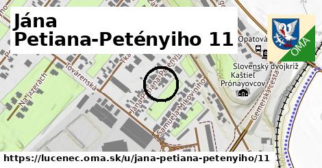 Jána Petiana-Petényiho 11, Lučenec