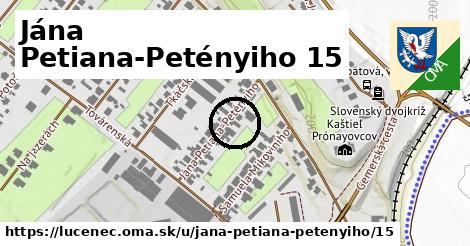 Jána Petiana-Petényiho 15, Lučenec