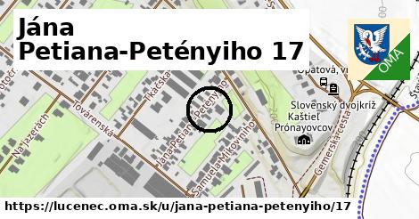 Jána Petiana-Petényiho 17, Lučenec