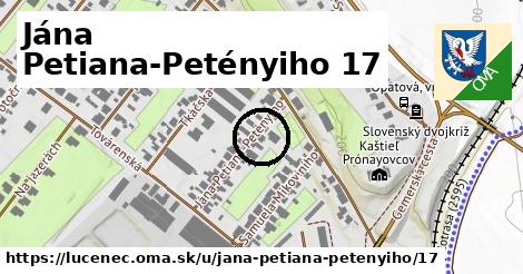 Jána Petiana-Petényiho 17, Lučenec