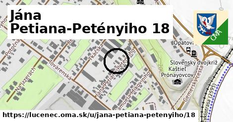 Jána Petiana-Petényiho 18, Lučenec