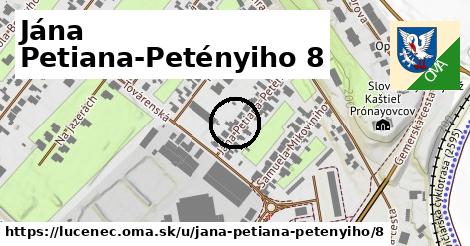 Jána Petiana-Petényiho 8, Lučenec