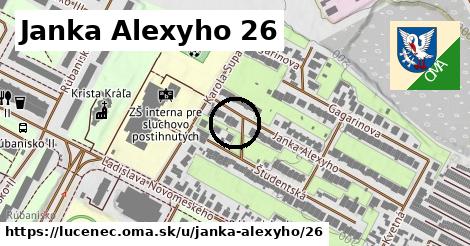 Janka Alexyho 26, Lučenec