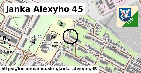 Janka Alexyho 45, Lučenec