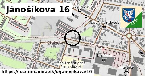 Jánošíkova 16, Lučenec