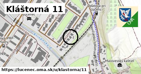 Kláštorná 11, Lučenec