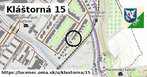 Kláštorná 15, Lučenec