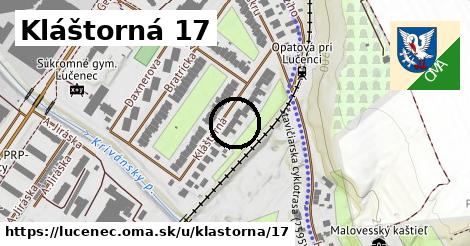 Kláštorná 17, Lučenec