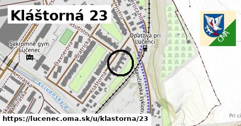 Kláštorná 23, Lučenec
