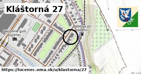 Kláštorná 27, Lučenec