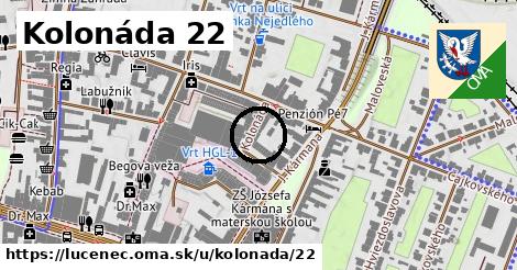 Kolonáda 22, Lučenec