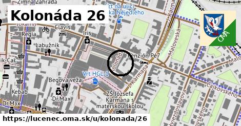 Kolonáda 26, Lučenec