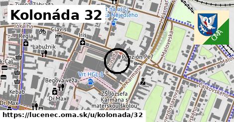 Kolonáda 32, Lučenec