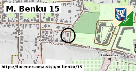 M. Benku 15, Lučenec