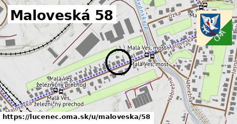 Maloveská 58, Lučenec