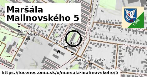 Maršála Malinovského 5, Lučenec