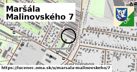 Maršála Malinovského 7, Lučenec