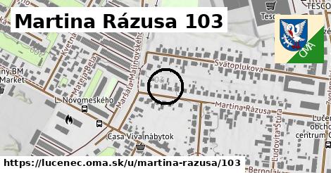 Martina Rázusa 103, Lučenec