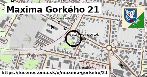 Maxima Gorkého 21, Lučenec