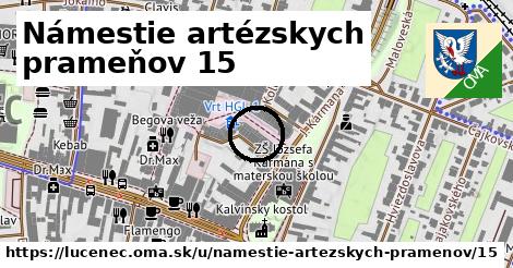 Námestie artézskych prameňov 15, Lučenec