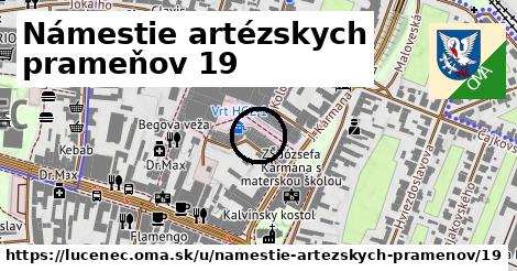 Námestie artézskych prameňov 19, Lučenec