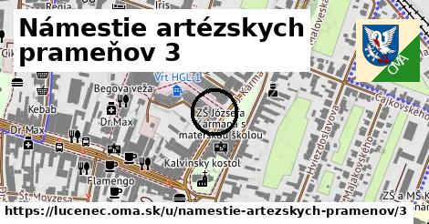 Námestie artézskych prameňov 3, Lučenec